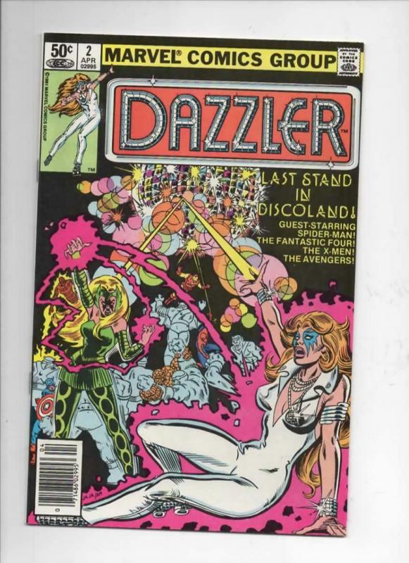 DAZZLER #2, NM-, Disco, Spider-man, 1981, more Marvel in store