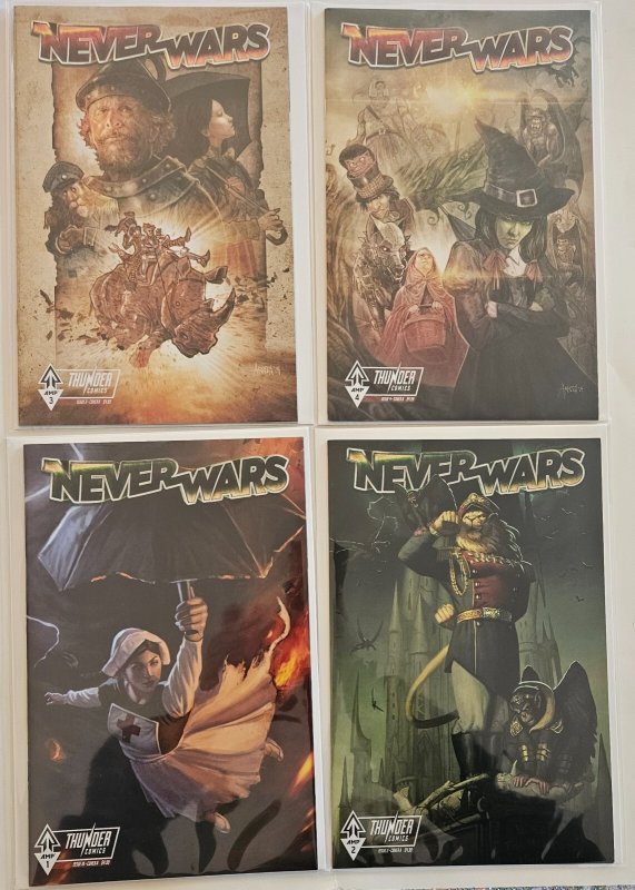 NeverWars #1-6 Full Set Thunder Comics