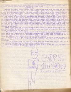 Comic Fandom News-Letter #2 1964-Charles Korbas-superhero illustartions-FN-