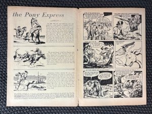 1954 ROY ROGERS' TRIGGER #14 Dell Comic COVER ONLY VG 4.0