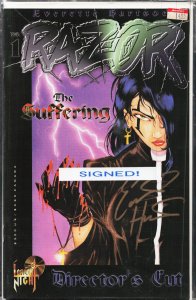 Razor: The Suffering #1 Director's Cut Variant (1995) Razor
