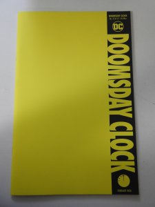 Doomsday Clock #12 Blank Cover (2020)