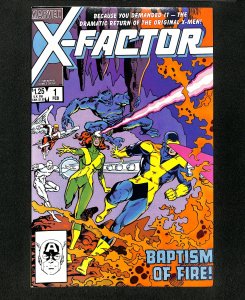 X-Factor (1986) #1 1st Appearance X-Factor!