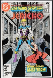 Teen Titans Spotlight #4 (1986) Jericho