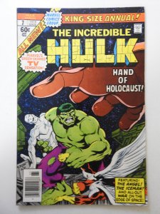 The Incredible Hulk Annual #7  (1978) VG Condition!