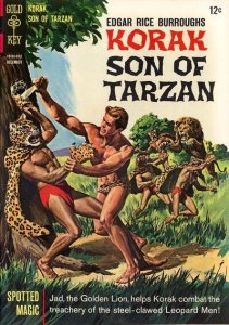 Korak, Son of Tarzan #15 Edgar Rice Burroughs Gold Key Comics 12/66 (GD 2.0)
