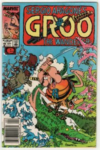 Sergio Aragone's Groo The Wanderer #55 (Marvel, 1989) GD/VG