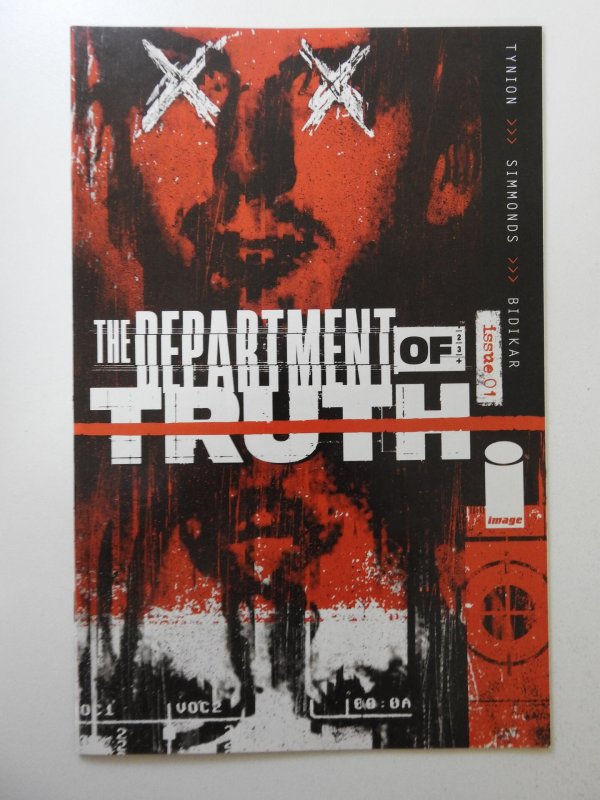 Department of Truth #1 (2020) VF/NM Condition! 5th Printing secret variant!