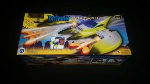 2003 BATMAN BATPLANE VEHICLE MATTEL EXCLUSIVE COLORS ACTION FIGURE DC VERY RARE!