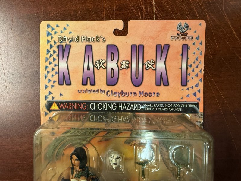 Doppelganger Kabuki Action Figure Toy New In Box On Card David Mack 2000 TB2