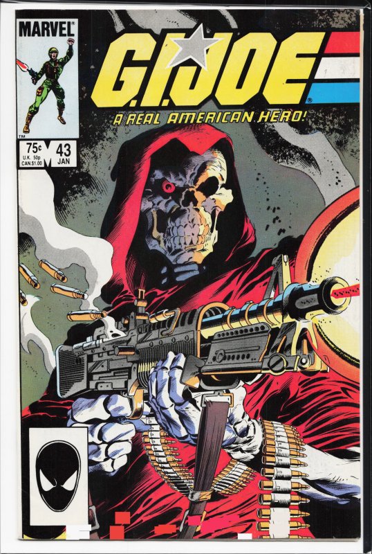 G.I. Joe: A Real American Hero #43 (1986) G.I. Joe [Key Issue]