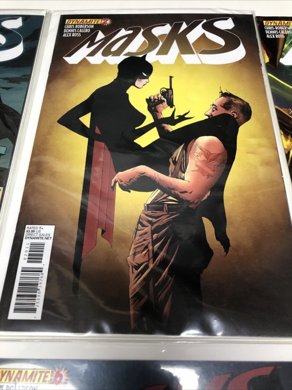 Masks (2012) #1-8(VF/NM) Alex Ross • Chris Roberson • Dynamite Entertainment