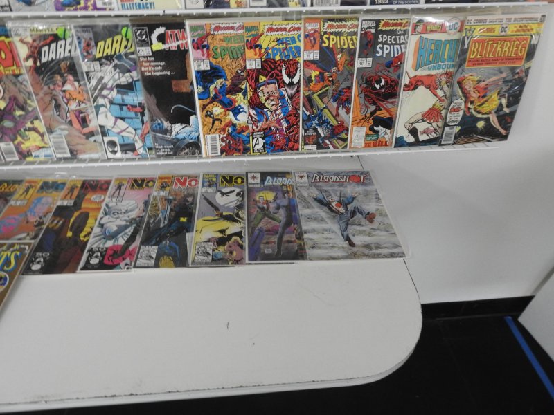 Huge Lot 140+ Comics W/Spider-Man, Tarzan, Weapon X+ Avg Fine/VF Condition!