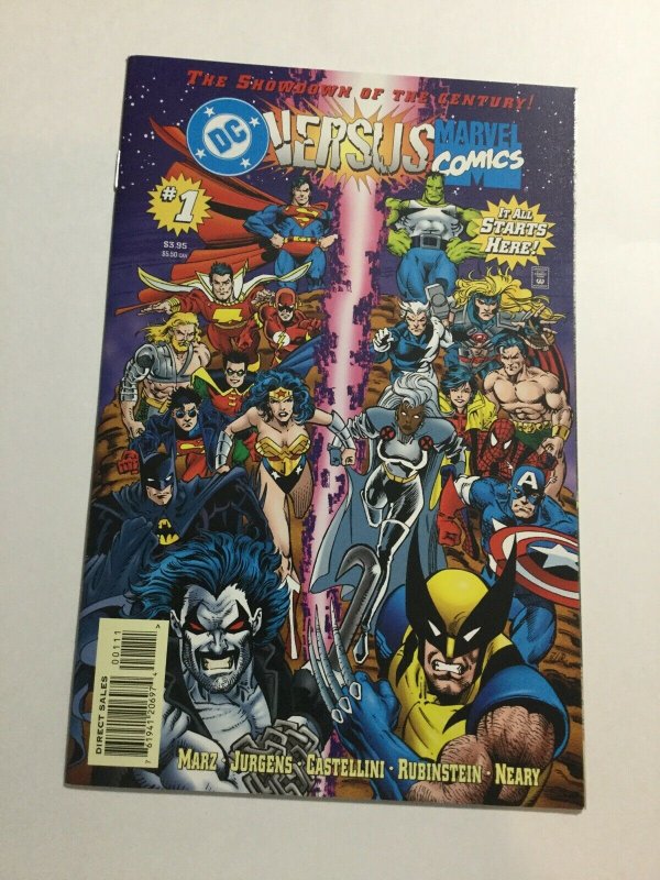 DC Comics Versus Marvel Comics 1 Nm Near Mint 