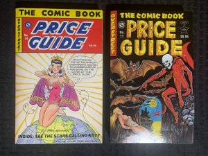 1981/1984 OVERSTREET Comic Book Price Guide #11 & #14 FN/FN+ SC LOT of 2