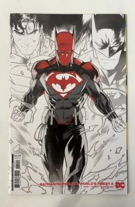 Batman / Superman: World's Finest #4 Variant Cover (2022)