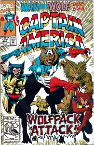 Captain America #406  Wolfpack  VF+