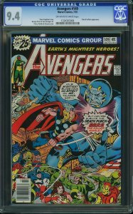 Avengers #149 (1976) CGC 9.4 NM
