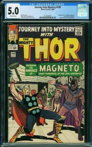JOURNEY INTO MYSTERY #109 CGC 5.0 (1964)  / SBD-01