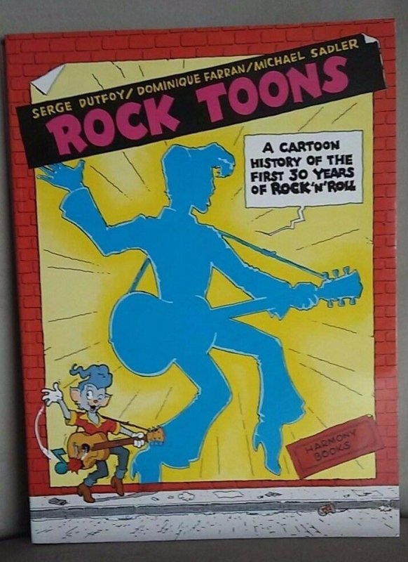 Rocktoons TPB ~ 30 years of Rock 'n' Roll in Comics ~1986 (8.0) WH