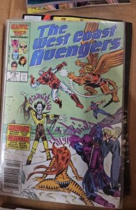 West Coast Avengers #10 Newsstand Edition (1986)