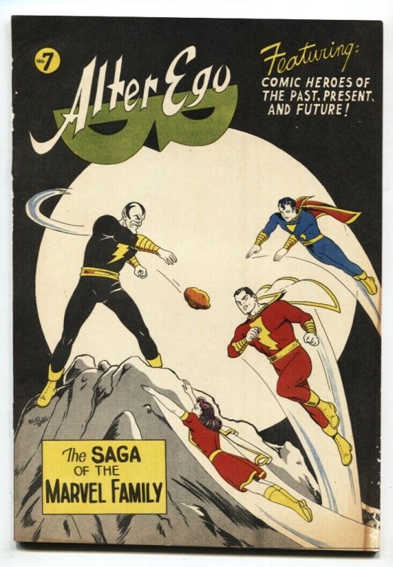 Alter Ego #7 1965- Fanzine fandom- 1st Black Adam since Golden-Age