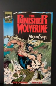 The Punisher and Wolverine in African Saga #1 (1990)
