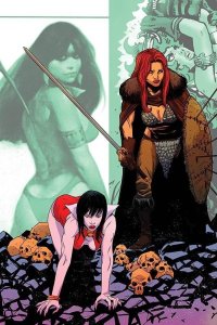 Vampirella Red Sonja #10 2020 Drew Moss 1:30 Ratio Dynamite EB104