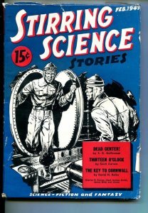 STIRRING SCIENCE-#1-FEB 1941-PULP FICTION-SOUTHERN STATES PEDIGREE-fn