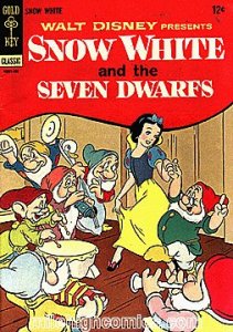 SNOW WHITE & THE SEVEN DWARFS (1967 Series) (#1) (GOLD KEY) #1 Fine