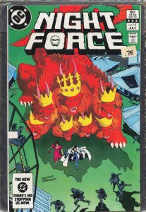Night Force #12 Direct Edition (1983) Night Force