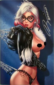 PERSUASION #4 ( EBAS ) NAUGHTY VIRGIN METAL COVER SIGNED BY ERIC KINCAID NM