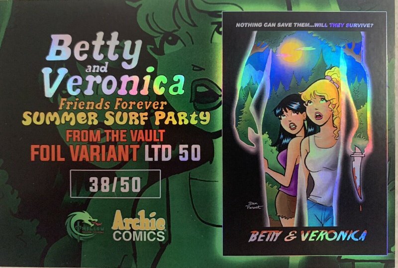 Betty & Veronica Friends Forever Summer Surf Party | FOIL VARIANT | Ltd. 50 COA