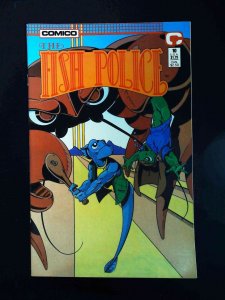 Fish Police #10  Comico/Apple Comics 1988 Nm-
