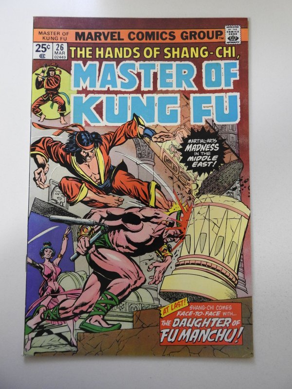 Master of Kung Fu #26 (1975) VF- Condition