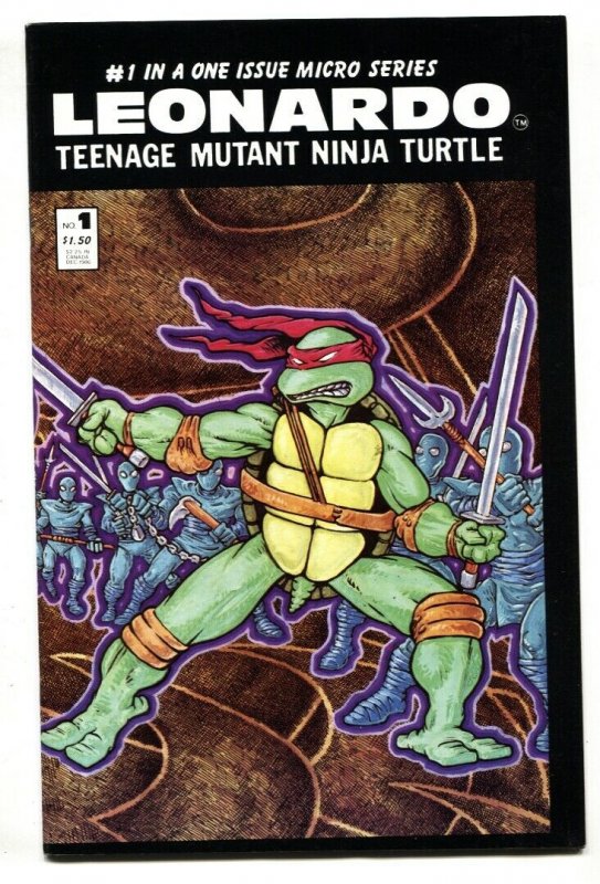 Leonardo #1-TEENAGE MUTANT NINJA TURTLES-1986-comic book
