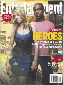 ENTERTAINMENT WEEKLY HEROES BUNDLE - 5 SPECIAL COLLECTOR'S COVERS 2007