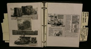 Joe Kubert's Reference Guide Binder w COA - JBPDS BIDS Biological Agent Auto