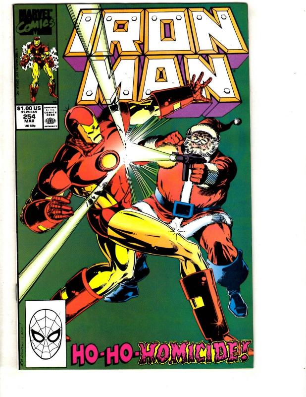 10 Iron Man Marvel Comic Books # 253 254 255 256 257 258 259 260 261 262 CR41