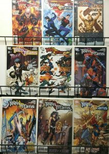 TEEN TITANS - DC - 40 ISSUE LOT - 2003-09 VF+ Never Read - Johns McKone Alquiza