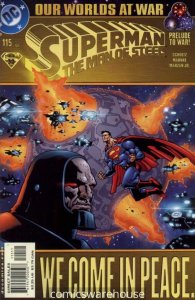 SUPERMAN: MAN OF STEEL (1991 DC) #115 NM A92134
