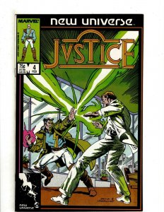 12 Justice Marvel Comics # 1 2 3 4 5 6 7 8 9 10 11 12 New Universe RB2 