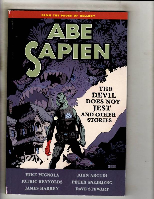 THE DEVIL DOES NOT JEST Abe Sapien V #2 Dark Horse Comics TPB Graphic Novel J350