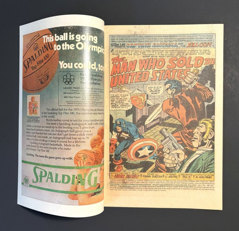 Captain America #198, #199 (SET) ( 8.0 VFN+ ) Jack Kirby is BACK! 1976