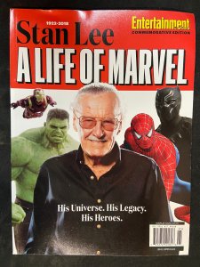 STAN LEE A LIFE OF MARVEL, ENTERTAINMENT WEEKLY MAGAZINE SPECIAL ISSUE VF-