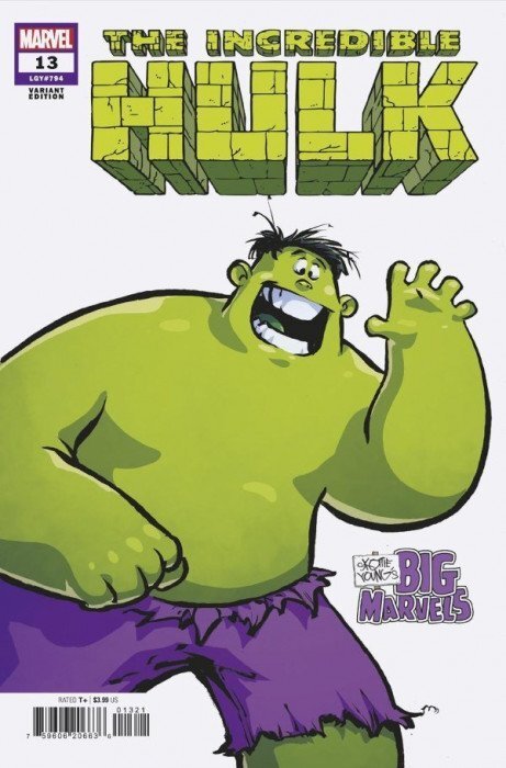 Incredible Hulk (4th Series) #13A VF/NM ; Marvel | 794 Skottie Young Big Marvels