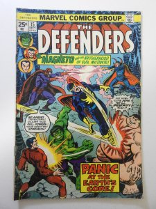 The Defenders #15 (1974) VG Condition MVS intact! moisture stain