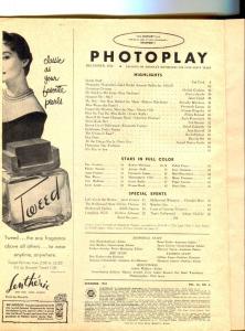 Photoplay-Elizabeth Taylor-Jane Russell-Charlton Heston-Robert Mitchum-Dec-1954