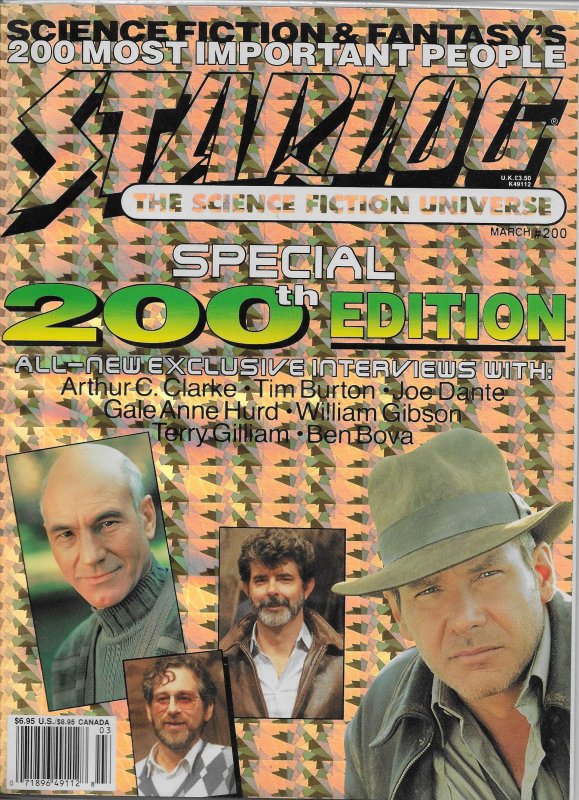Starlog #200 VF/NM ; Starlog | Magazine Indiana Jones