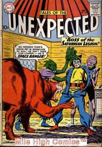 UNEXPECTED (1956 Series) (TALES OF THE UNEXPECTED #1-104) #58 Very Good Comics